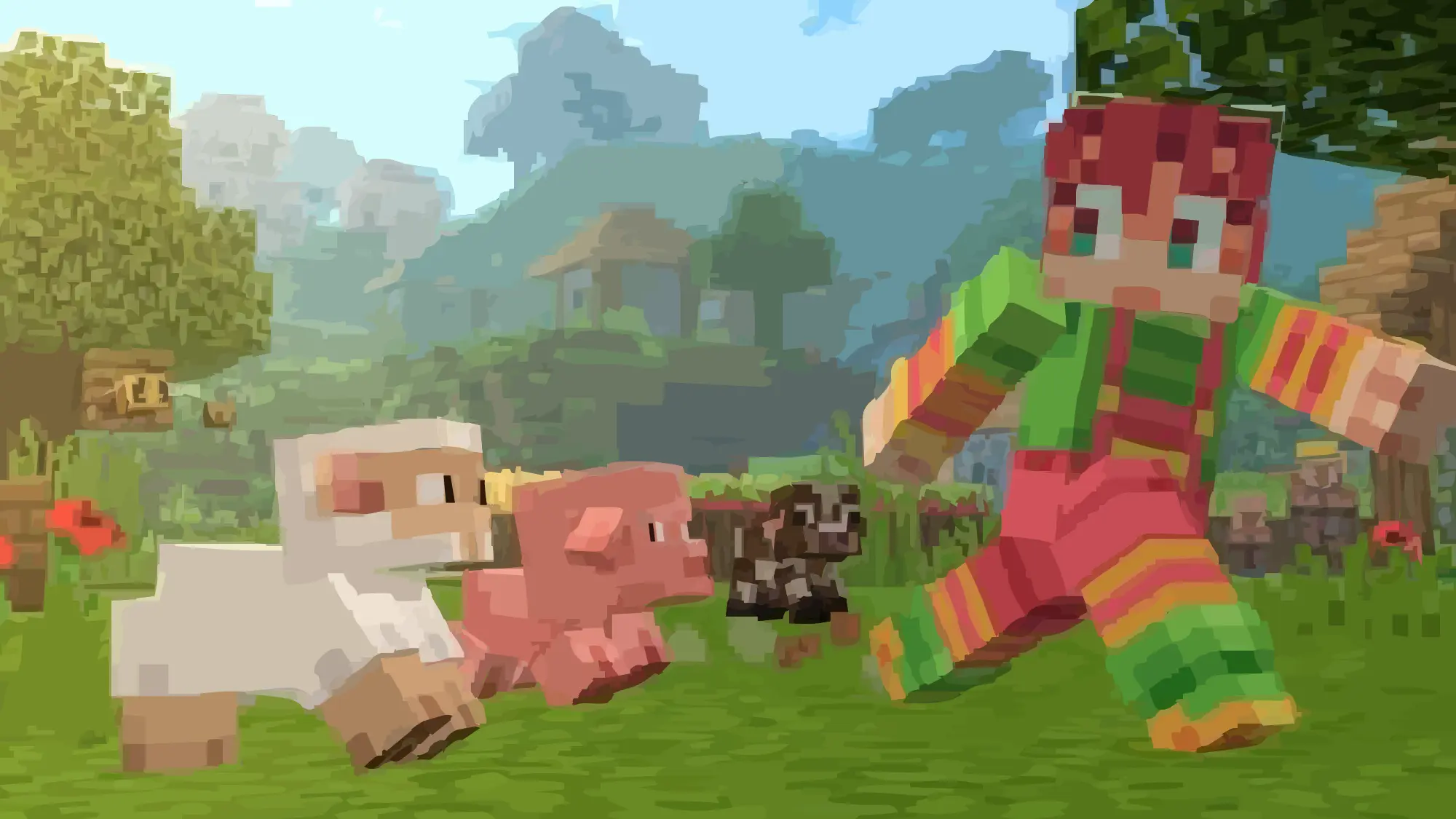 Village animation preview
